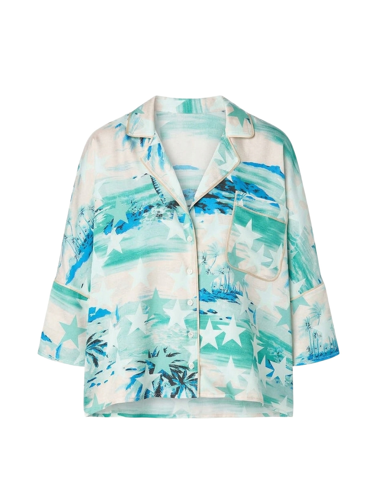 MILITARY STARS S/S PJ SHIRT