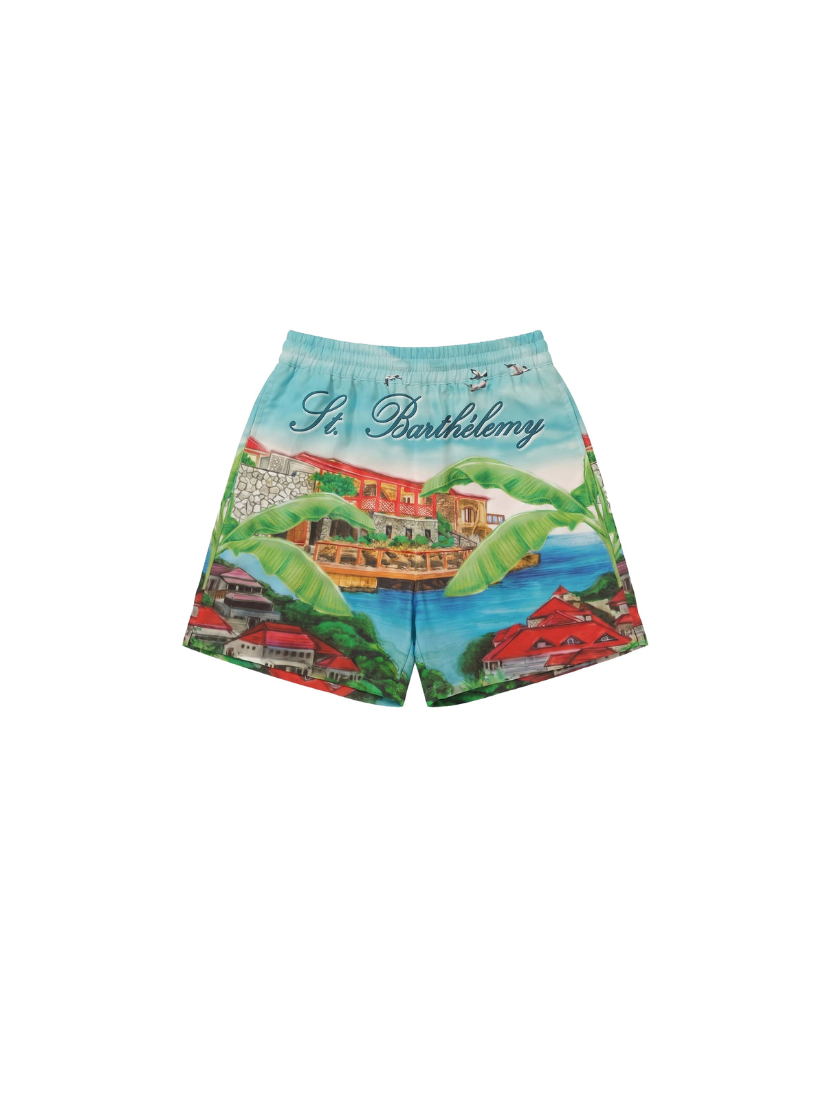 Short de pyjama eden rock en soie - Multi
