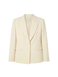 Blazer à une rangée de boutons - Alabaster