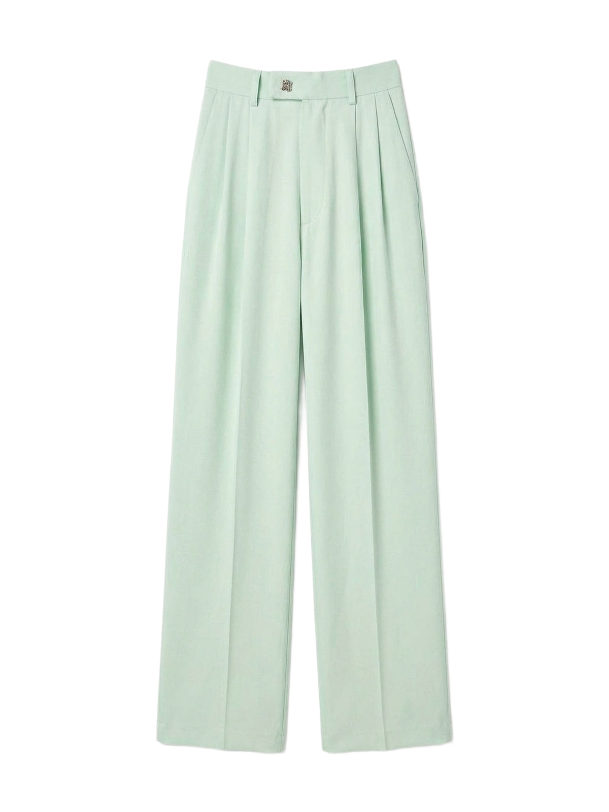WIDE LEG DOUBLE PLEATED PANT