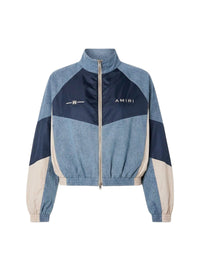 CHAMBRAY RETRO TRACK JACKET