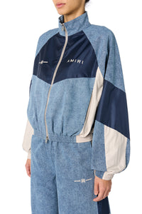CHAMBRAY RETRO TRACK JACKET