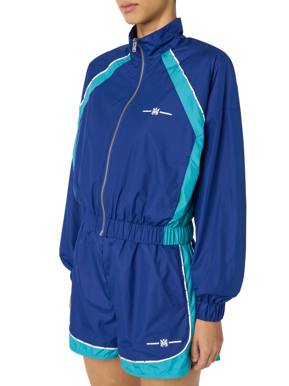 MA NYLON SHRUNKEN TRACK JACKET