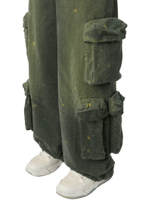 AMIRI JACQUARD PAPERBAG CARGO