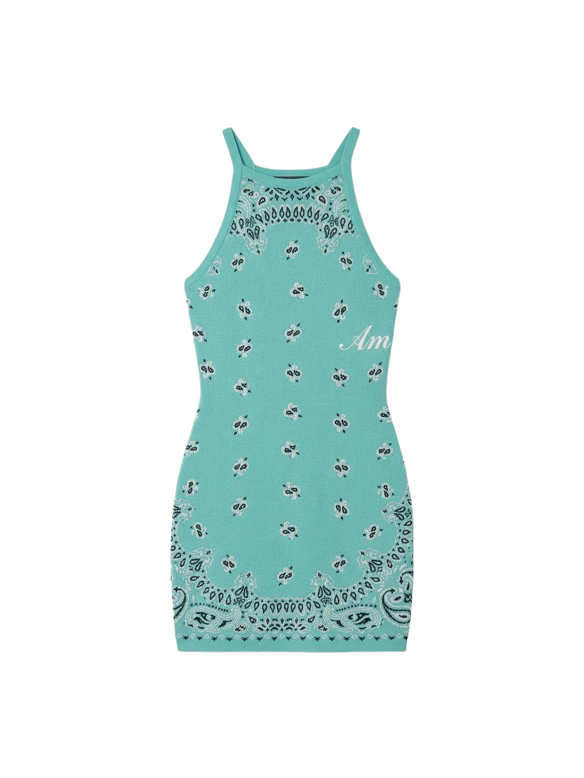BANDANA HALTER NECK DRESS
