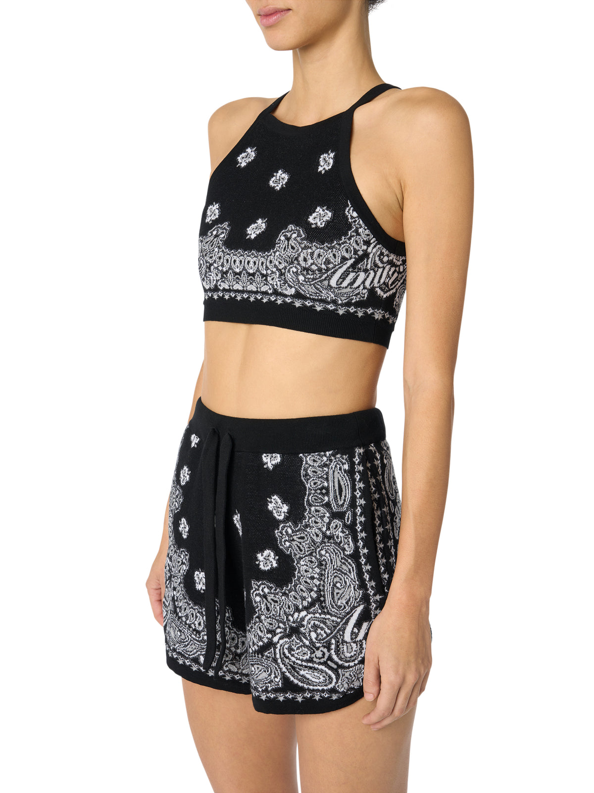 CROPPED BANDANA TANK