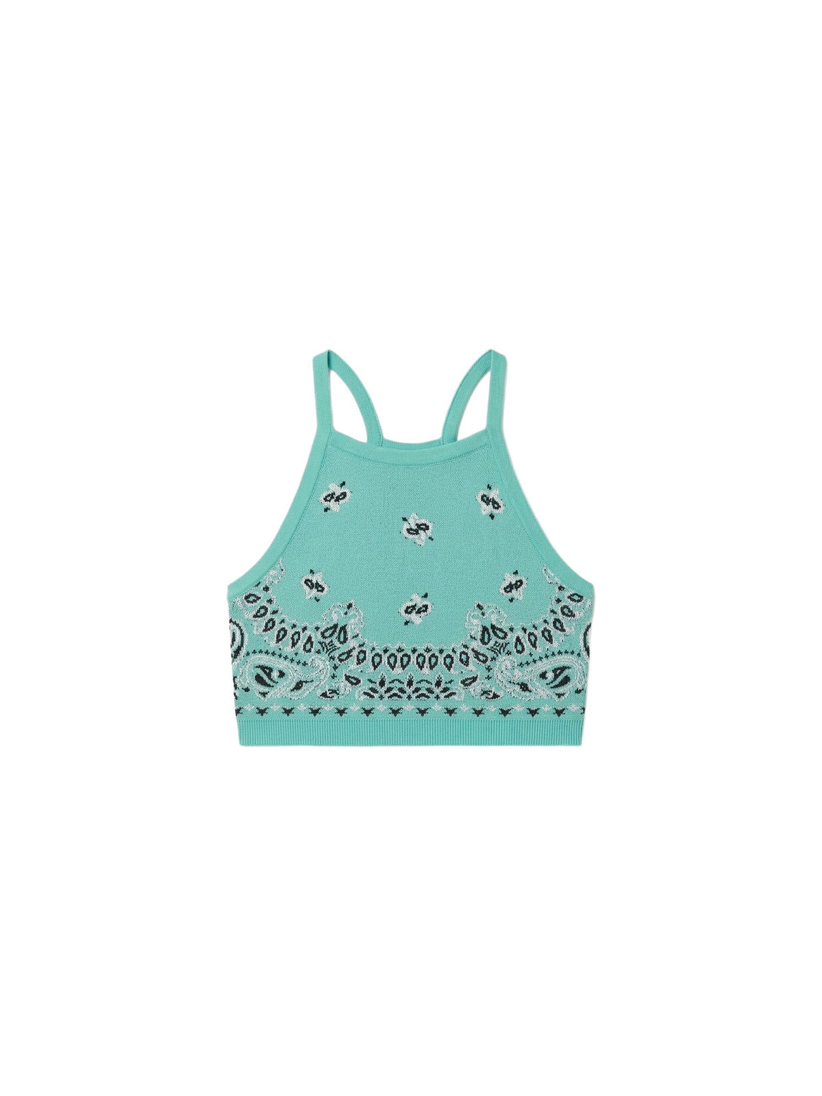 CROPPED BANDANA TANK