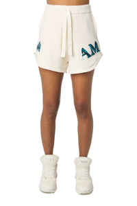 LEOPARD MA LOGO LOGO SHORTS