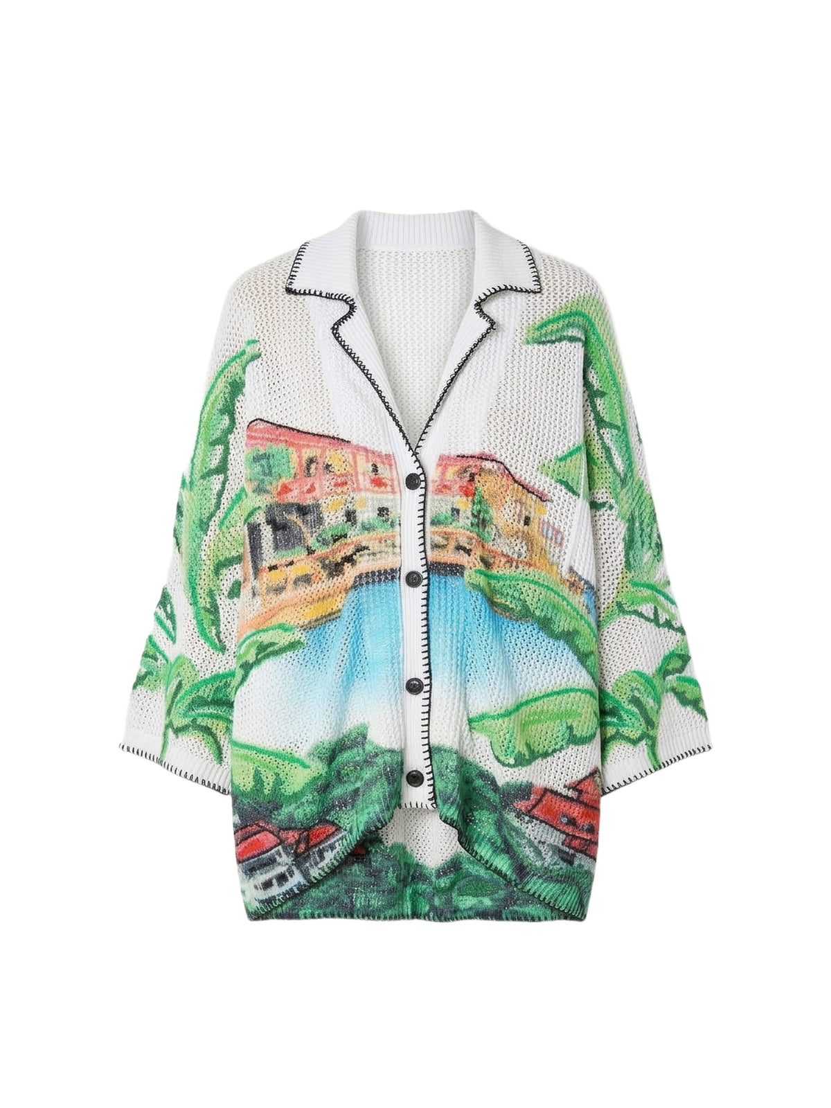 EDEN ROCK CROCHET SHIRT