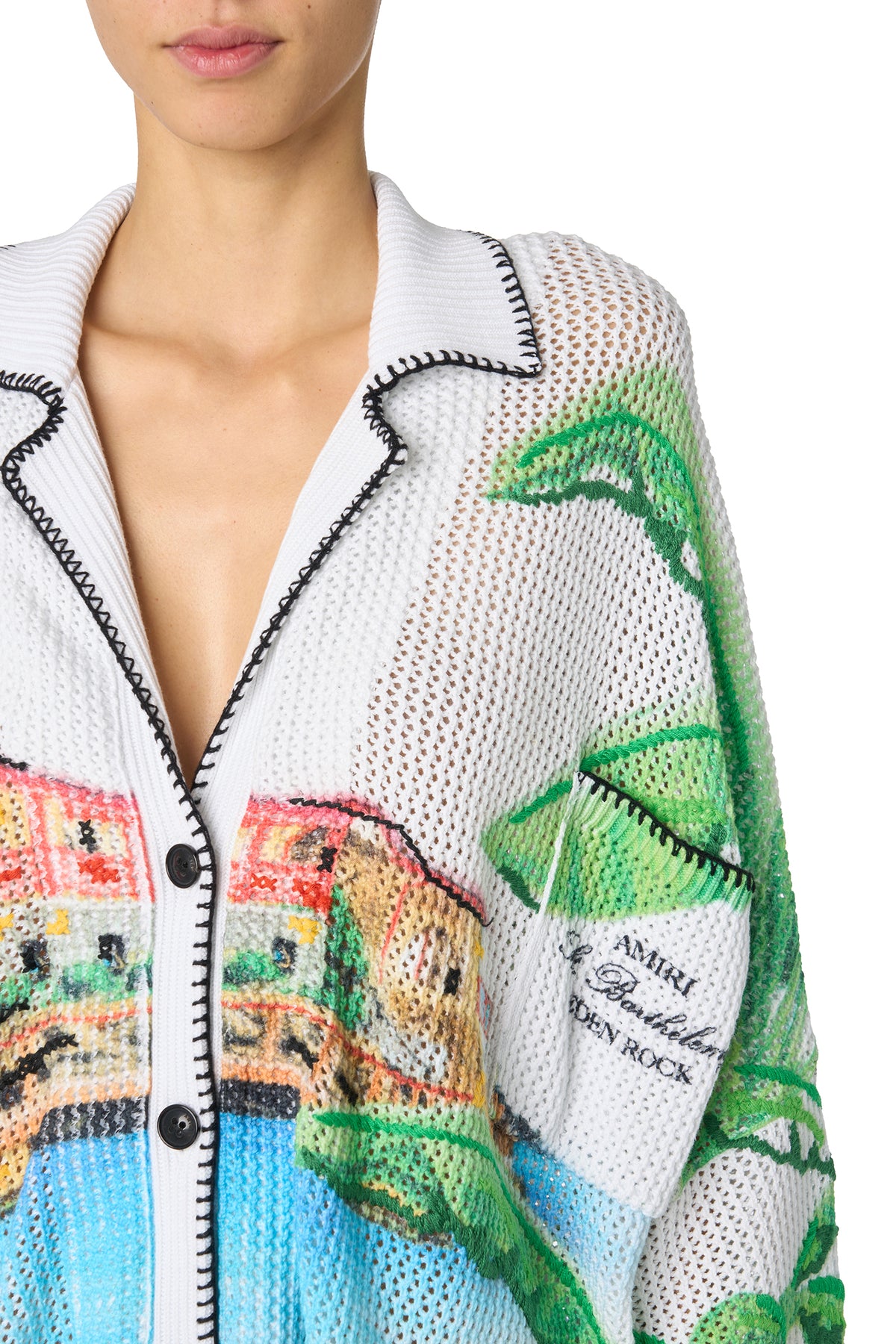 EDEN ROCK CROCHET SHIRT