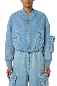 CROPPED BOMBER JACKET