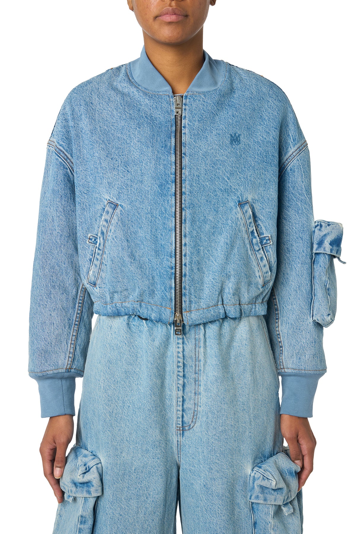 CROPPED BOMBER JACKET