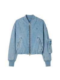 CROPPED BOMBER JACKET