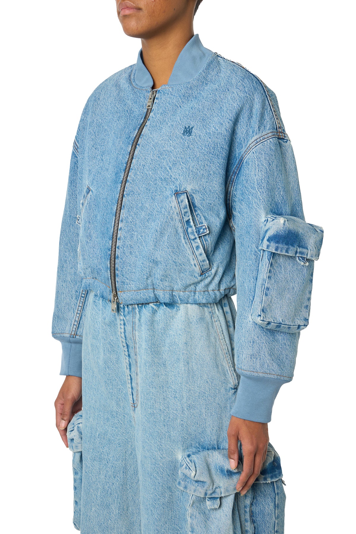 CROPPED BOMBER JACKET