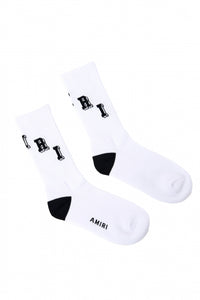 COLLEGIATE AMIRI TUBE SOCK
