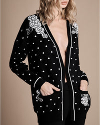 Cardigan Vilota - Black & White