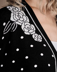 Cardigan Vilota - Black & White
