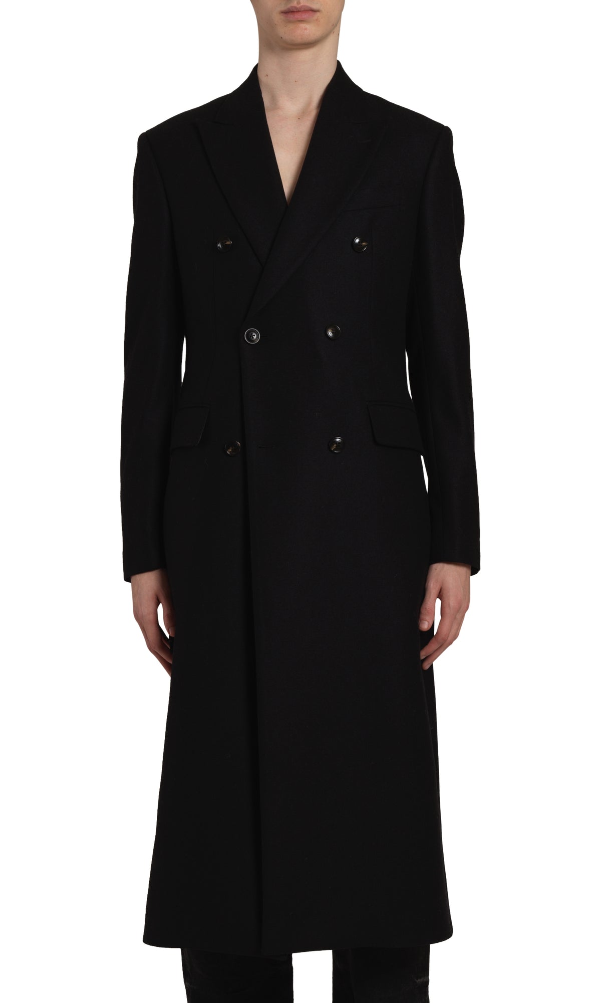 DB WOOL BLEND OVERCOAT