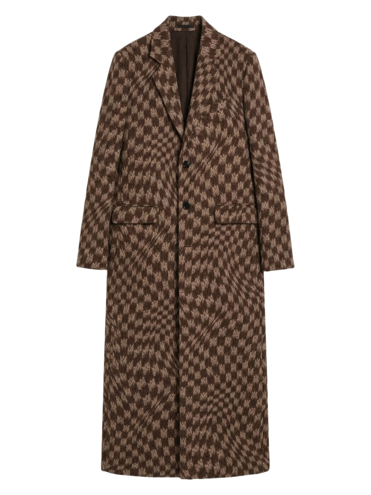 SB JACQUARD WAVY MA OVERCOAT