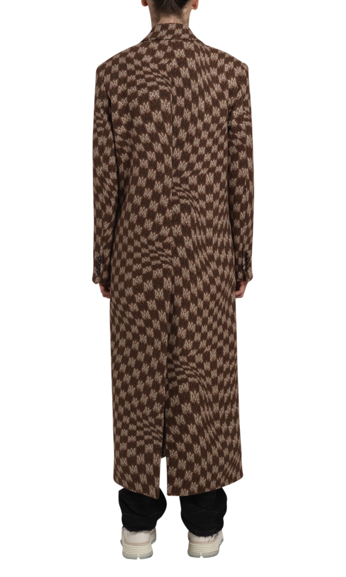 SB JACQUARD WAVY MA OVERCOAT