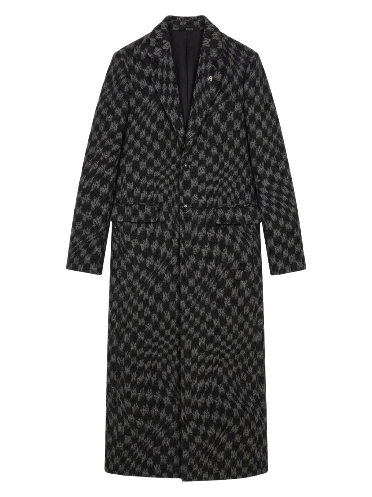 SB JACQUARD WAVY MA OVERCOAT