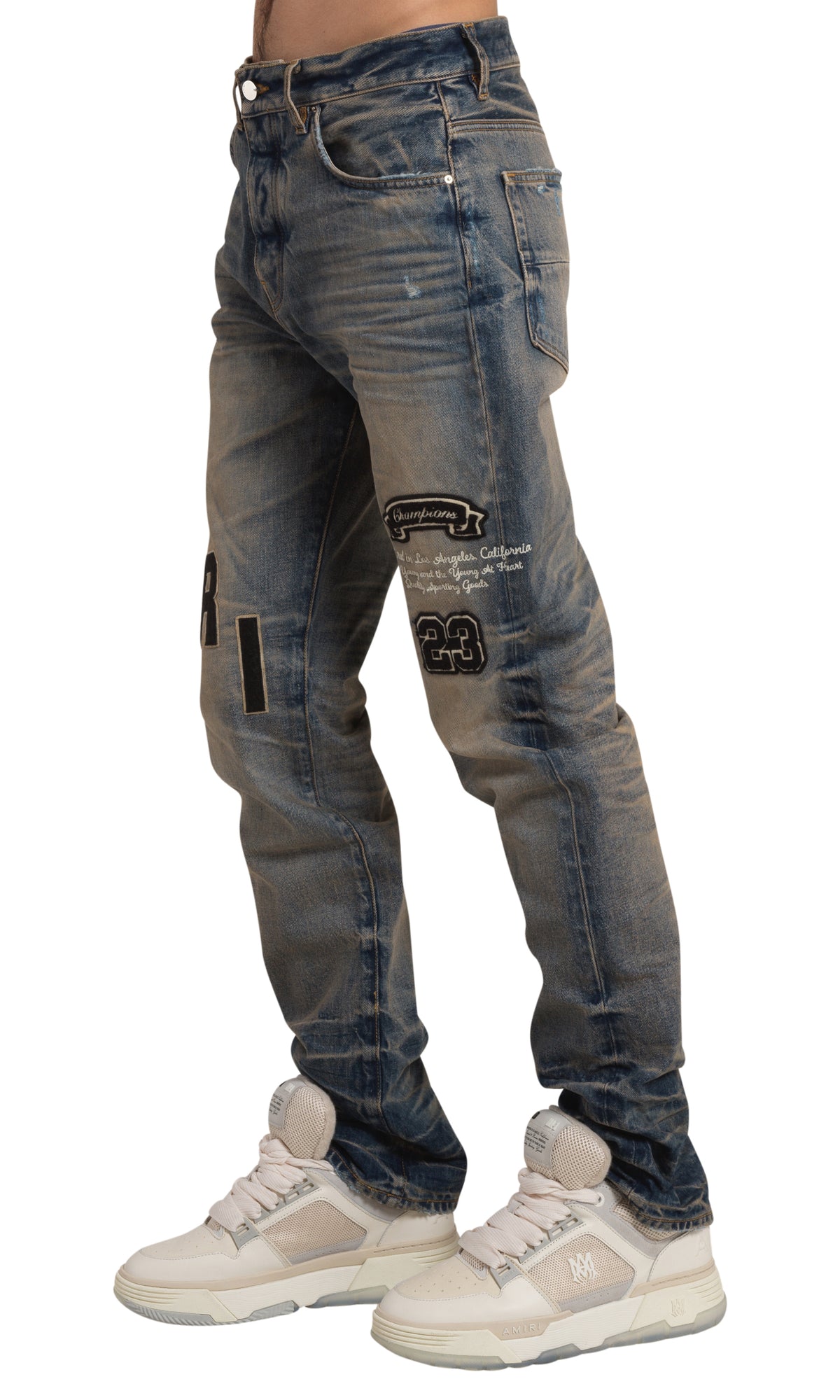 HOCKEY LOGO STRAIGHT JEAN