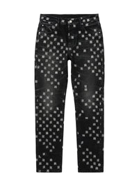 MA PAISLEY EMB. STRAIGHT JEAN