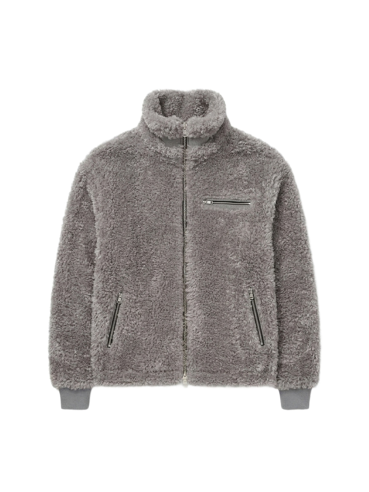 FUZZY TRACK JACKET