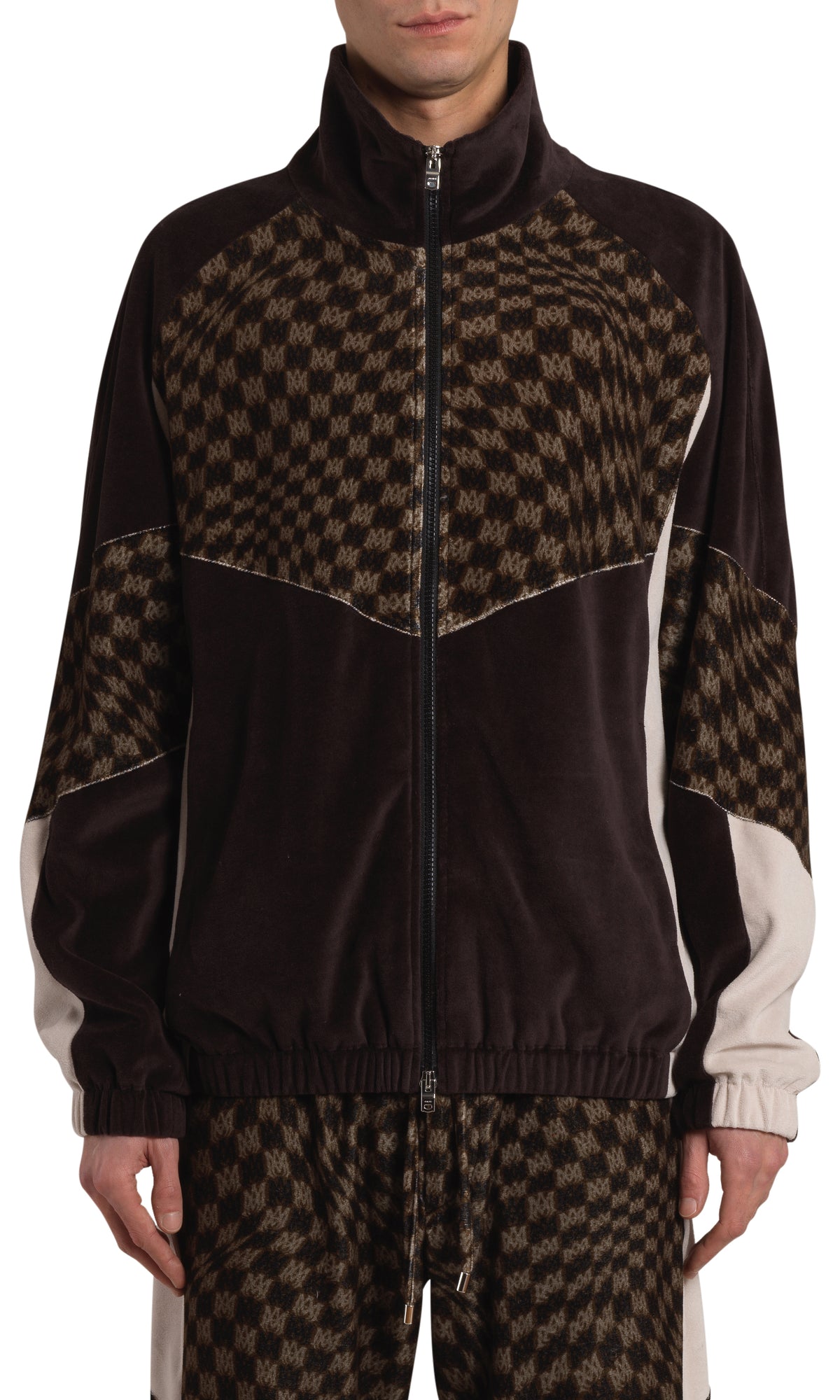 WAVY MA VELOUR TRACK JACKET