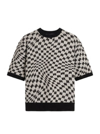 MA SWIRL KNIT TEE