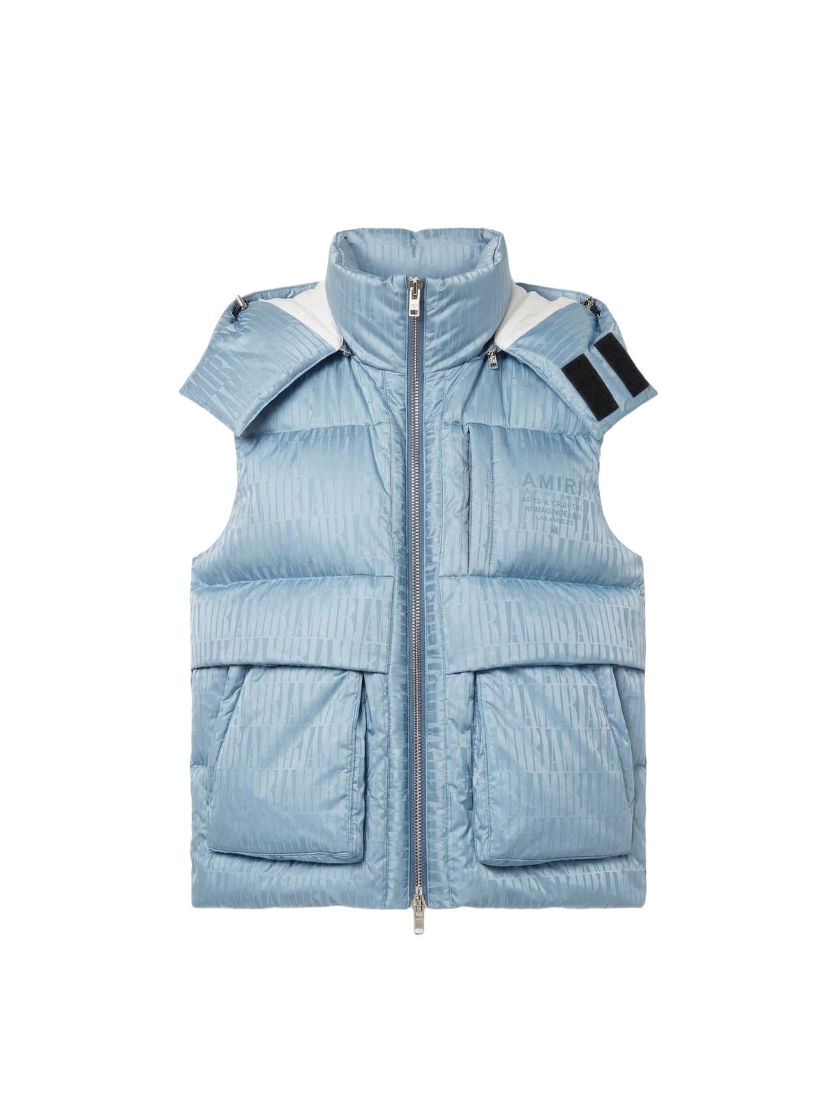 AMIRI JACQUARD DOWN GILET