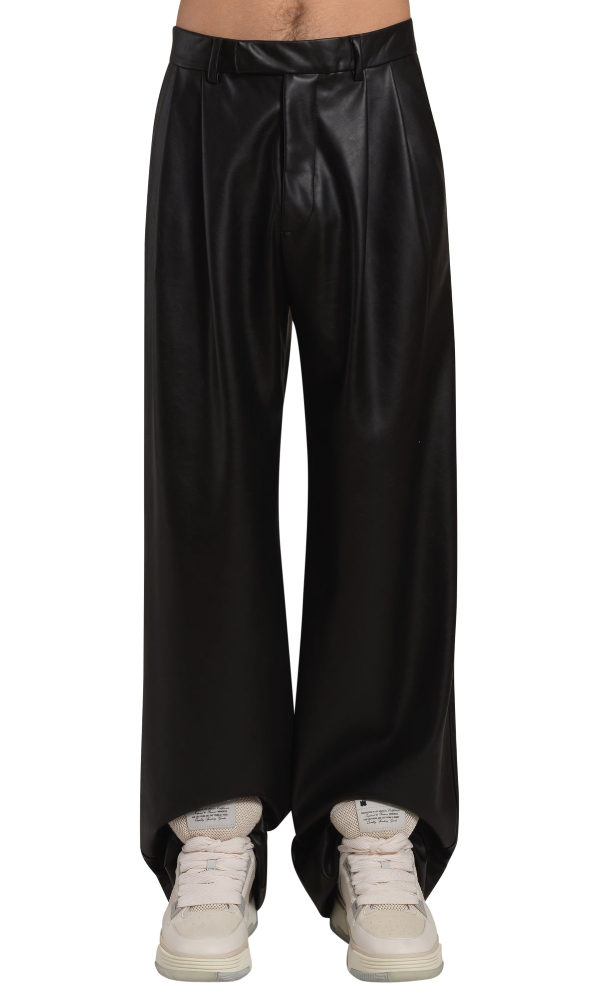 VEGAN DBL PLEAT TROUSER
