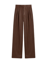 VEGAN DBL PLEAT TROUSER