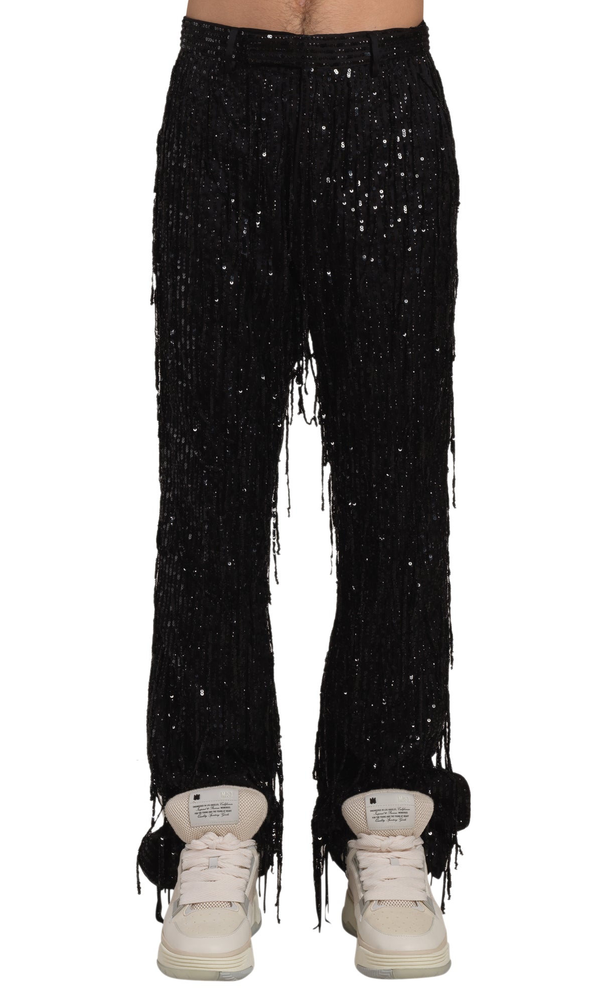 SEQUIN KICK FLARE PANT