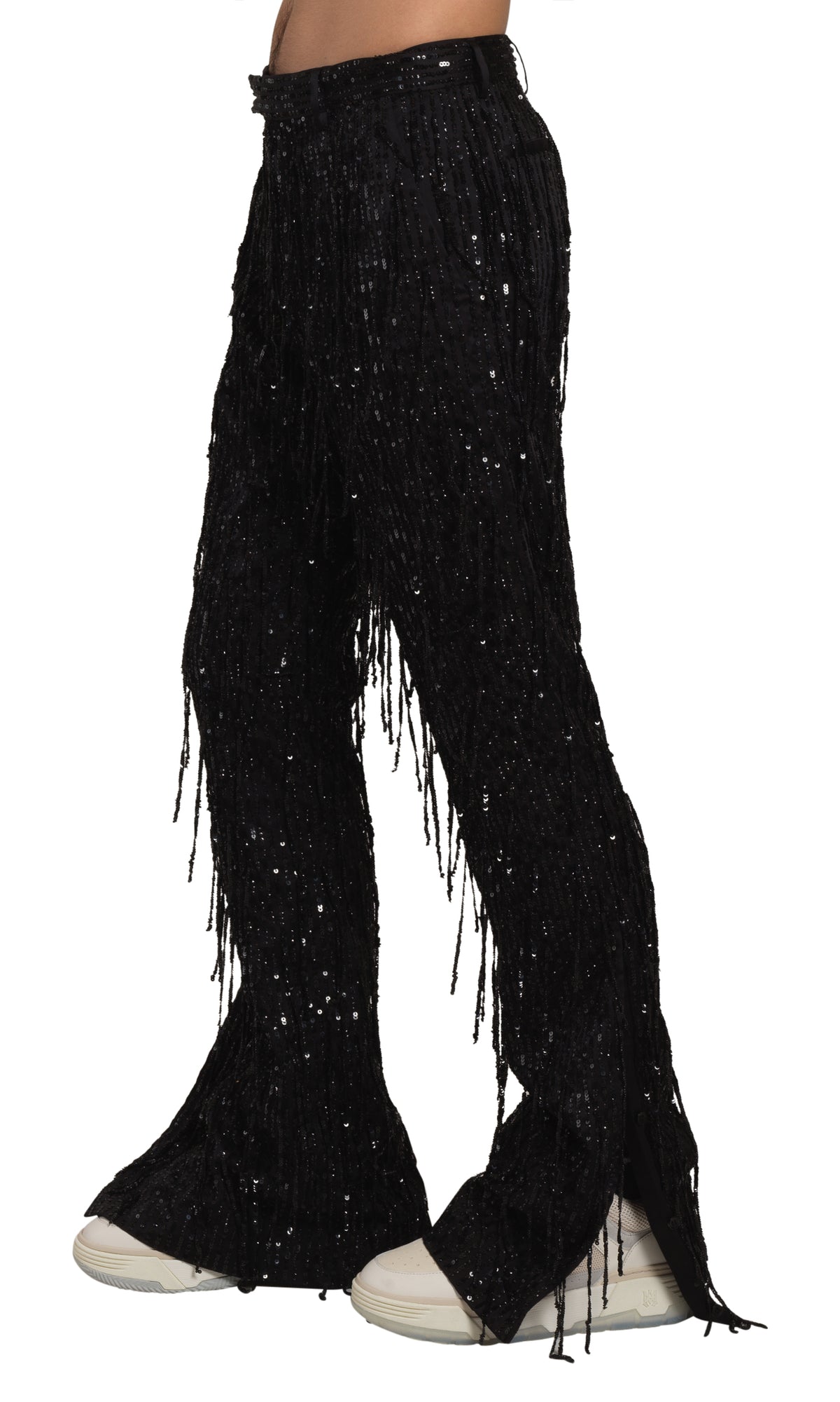 SEQUIN KICK FLARE PANT