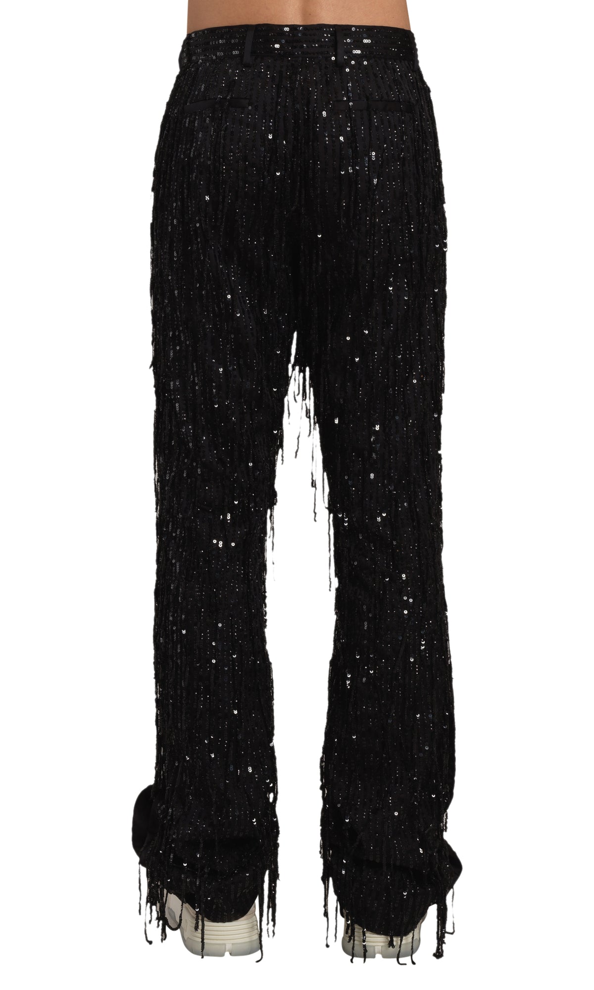 SEQUIN KICK FLARE PANT
