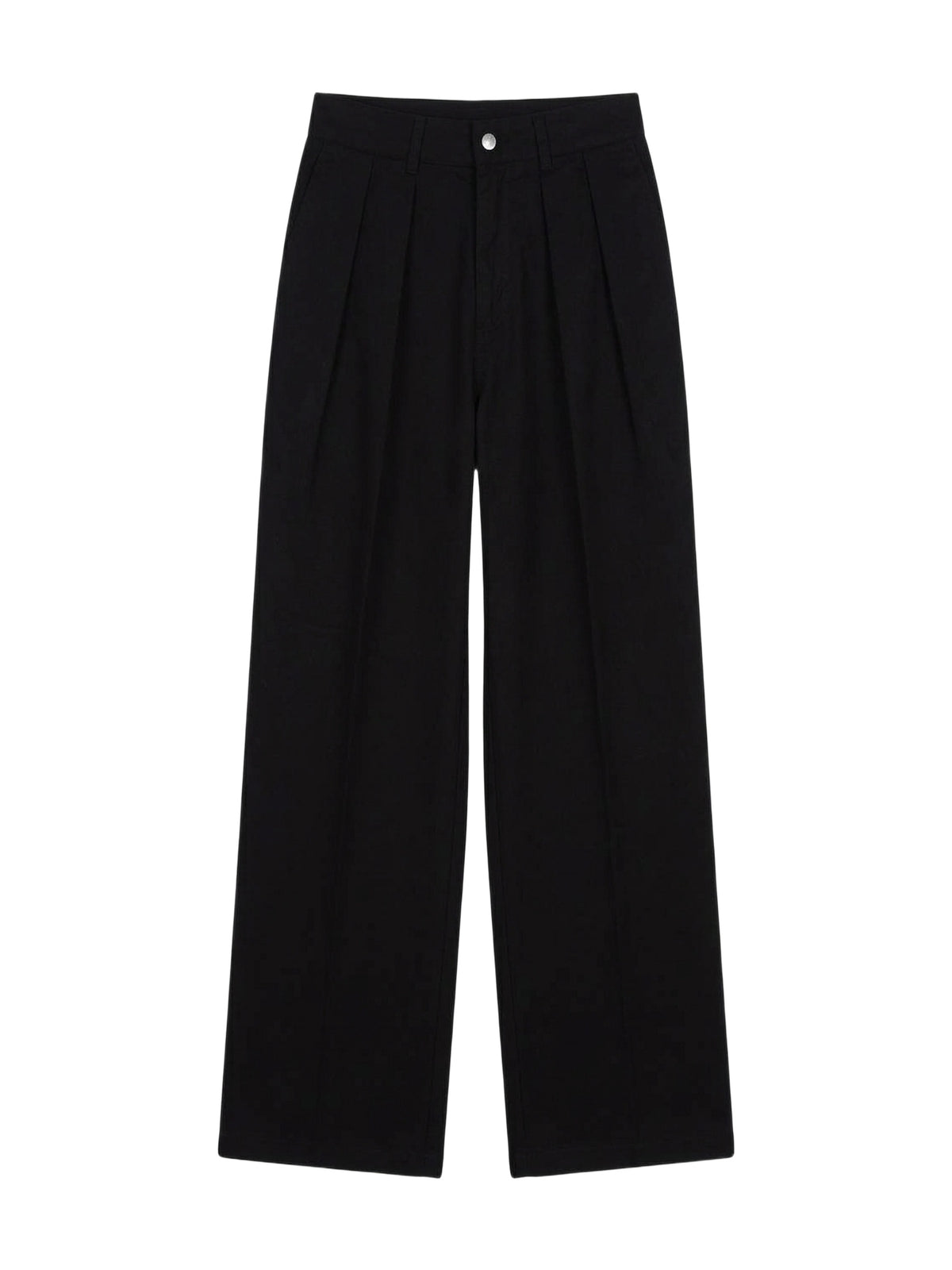 SIDE PLEAT SNAP PANT
