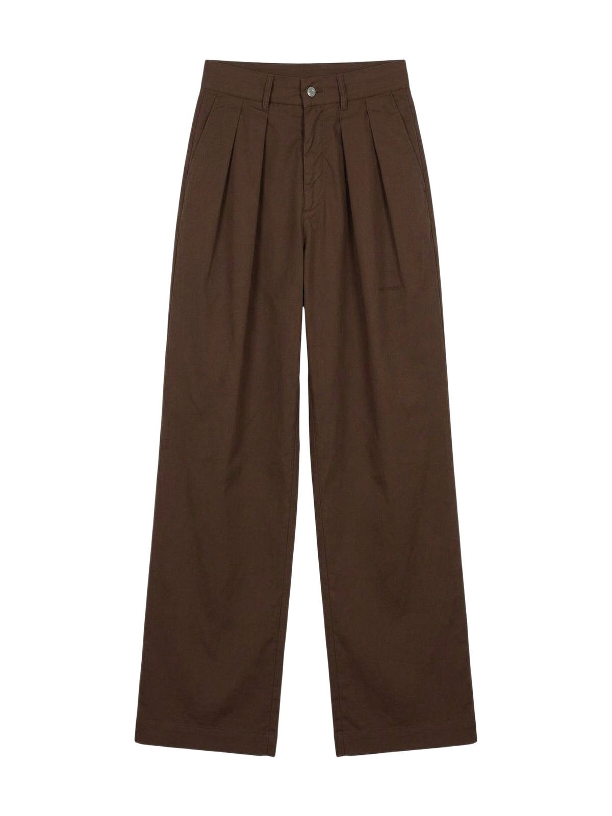 SIDE PLEAT SNAP PANT