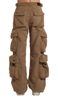 WOOL BLEND UTILITY CARGO PANT