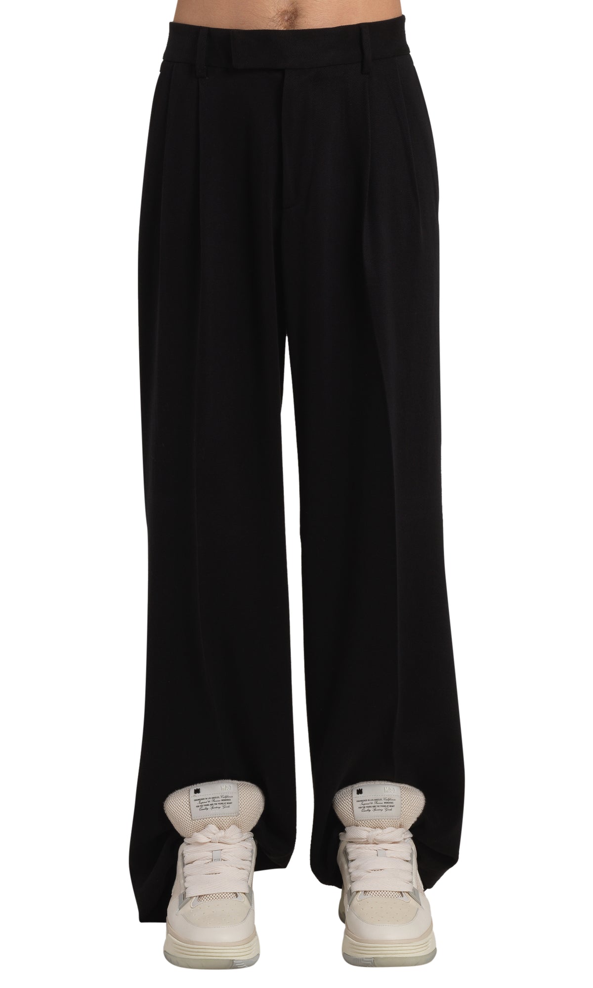 DOUBLE PLEAT DRAPY TROUSER