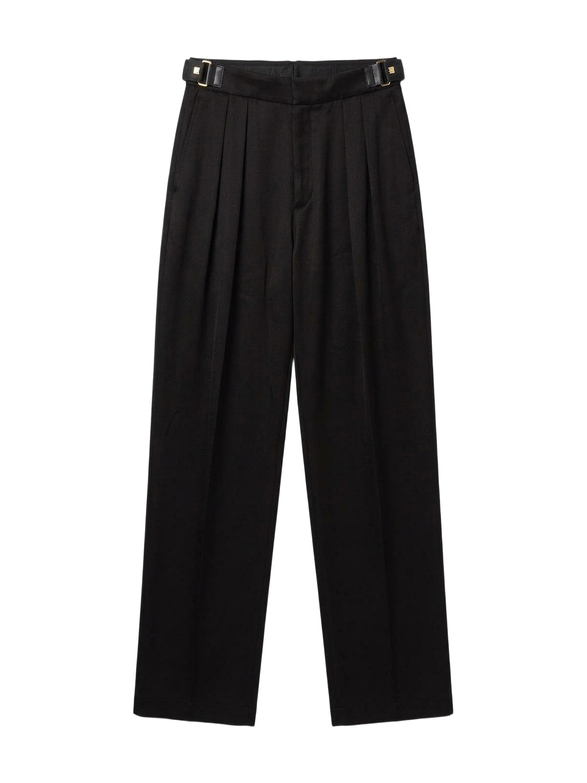 SIDE PLEAT SNAP PANT