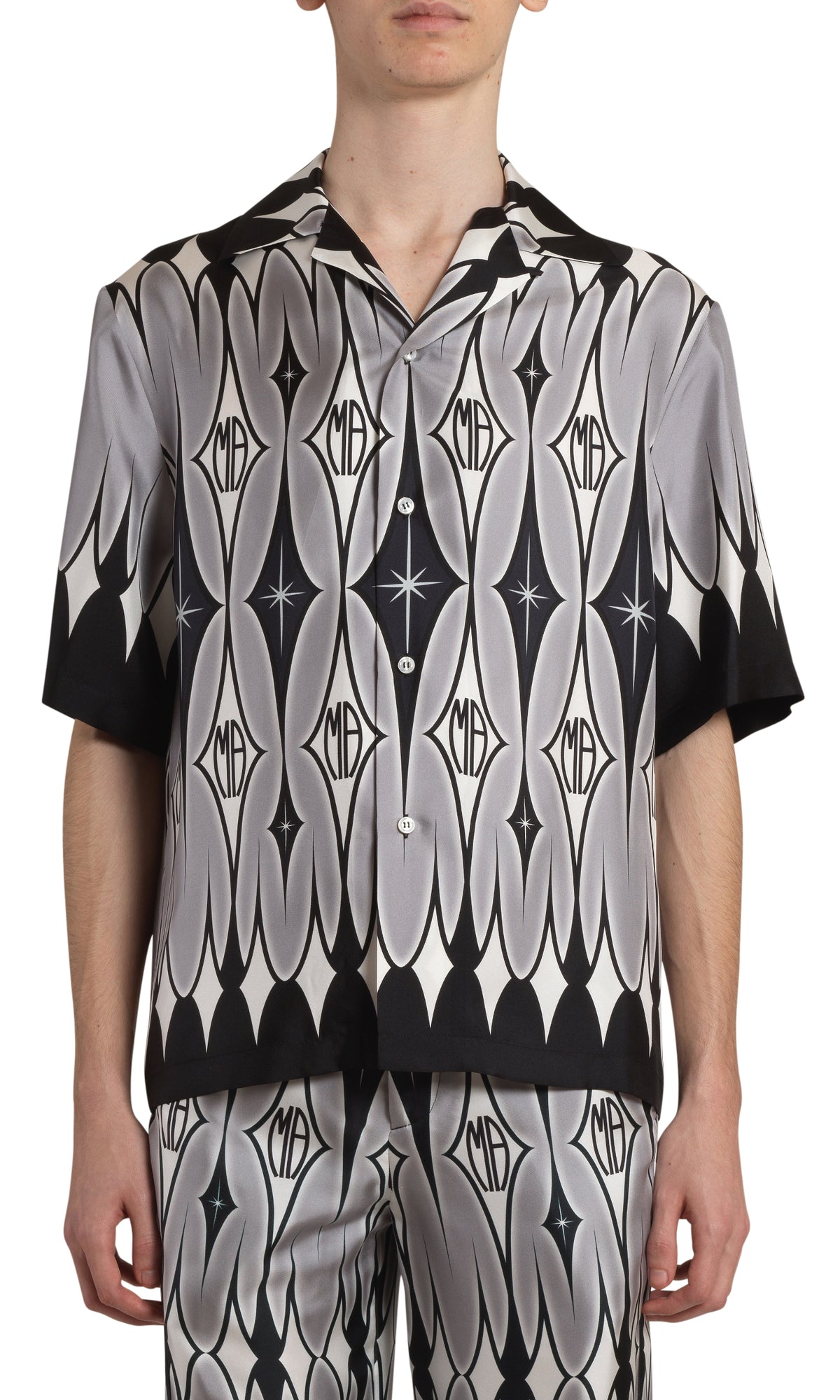 ARYGLE PRINTED S/S SHIRT