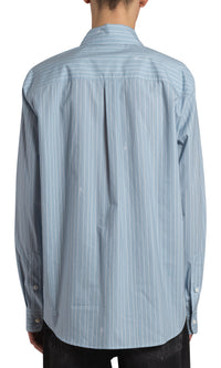 AMIRI SCRIPT POPLIN SHIRT