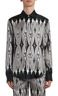 ARYGLE PRINTED L/S SHIRT