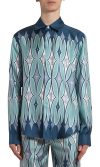 ARYGLE PRINTED L/S SHIRT