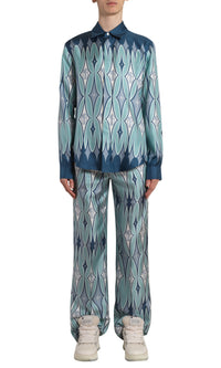 ARYGLE PRINTED L/S SHIRT