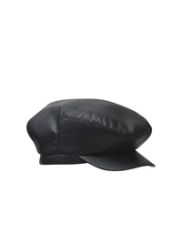 VEGAN LEATHER DRIVER HAT