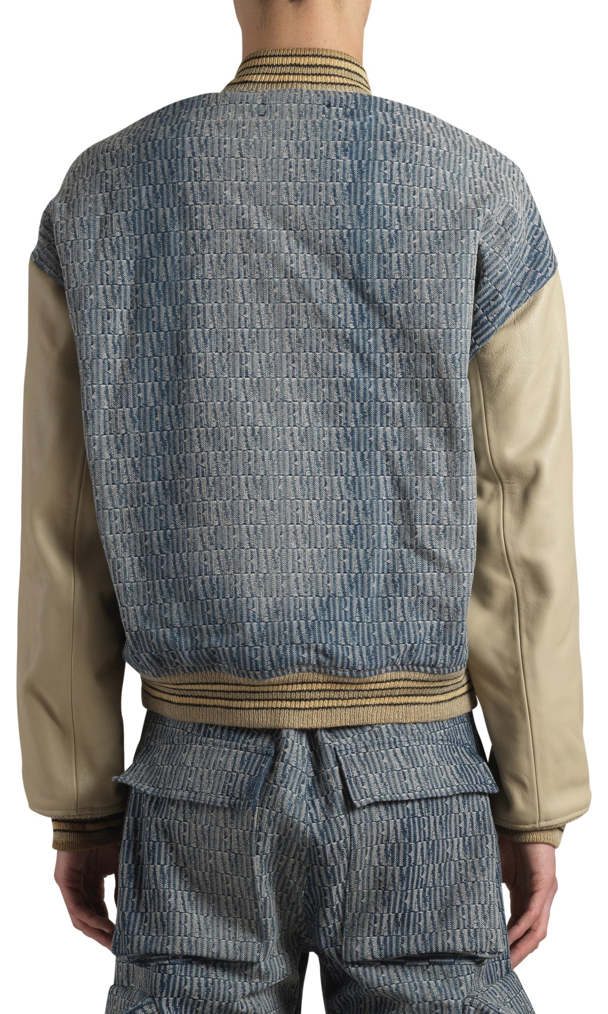 AMIRI JACQUARD VARSITY JACKET