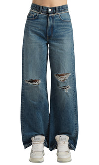 DOUBLE WAISTBAND JEAN
