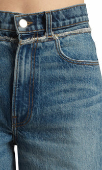 DOUBLE WAISTBAND JEAN